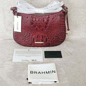 NWT Brahmin VINTAGE RED Shayna Crossbody